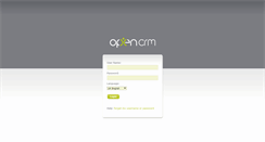 Desktop Screenshot of irishjobs.opencrm.co.uk